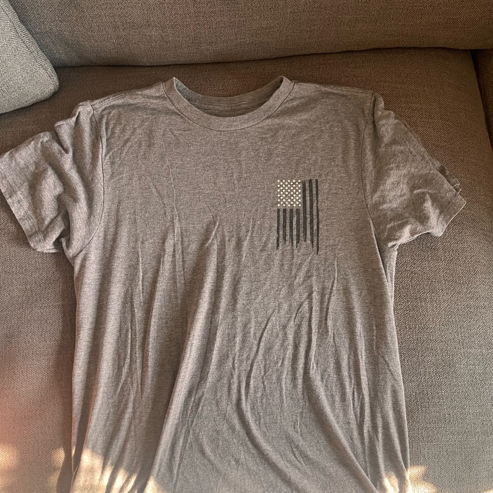 Classic Gray Flag Tee